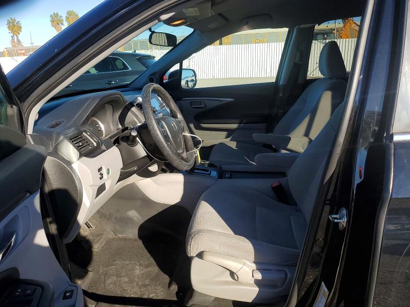 Photo 7 from auction – 2018 HONDA PILOT LX with VIN 5FNYF5H12JB016215