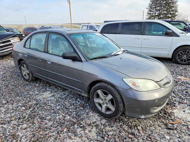 Photo 4 from auction – 2004 HONDA CIVIC with VIN 2HGES26824H643722