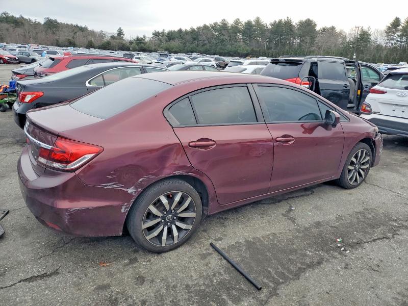 Photo 3 from auction – 2014 HONDA CIVIC EXL with VIN 2HGFB2F98EH547317
