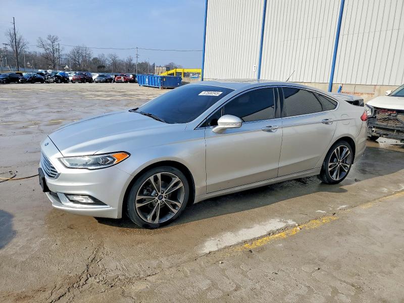 FORD FUSION TIT 2017 with VIN 3FA6P0K92HR197756 - Photo from auction