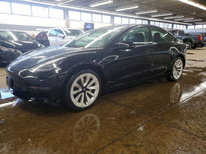 TESLA MODEL 3 2022 with VIN 5YJ3E1EA0NF285846 - Photo from auction