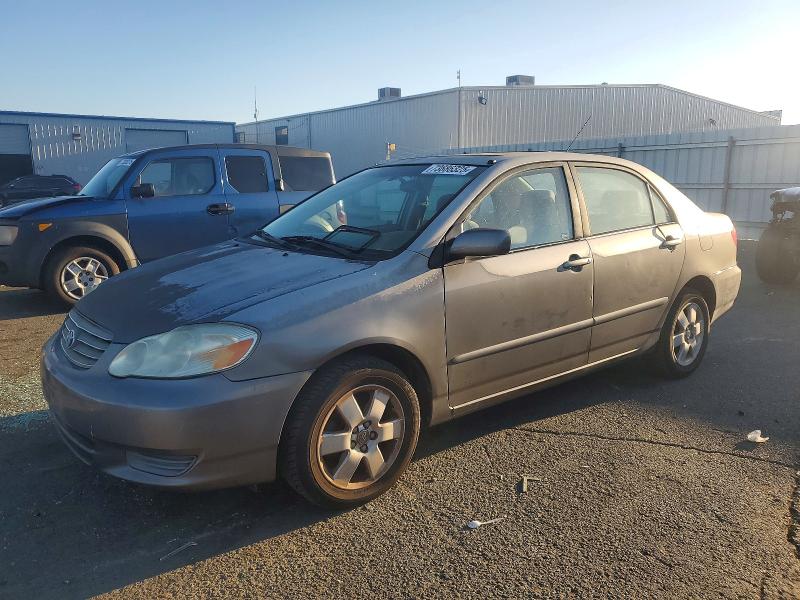 TOYOTA COROLLA 2003 with VIN 1NXBR32EX3Z014554 - Photo from auction