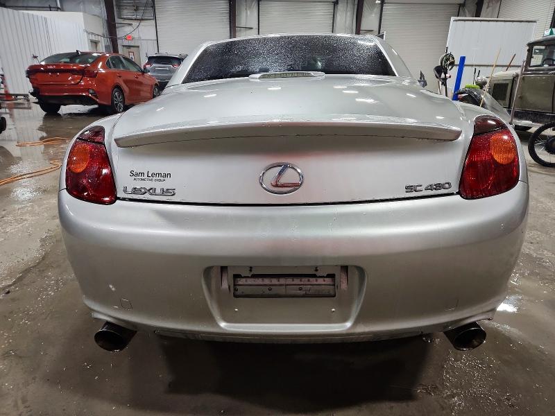 Photo 6 from auction – 2005 LEXUS SC 430 with VIN JTHFN48YX50067675