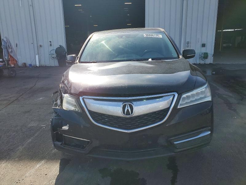 Photo 5 from auction – 2016 ACURA MDX TECHNO with VIN 5FRYD3H47GB008767