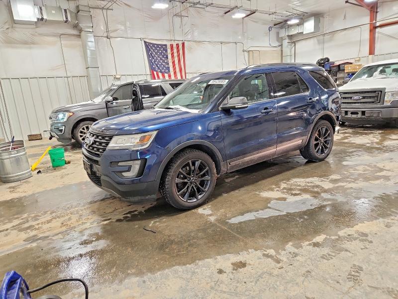 FORD EXPLORER X 2017 with VIN 1FM5K8D8XHGA42091 - Photo from auction