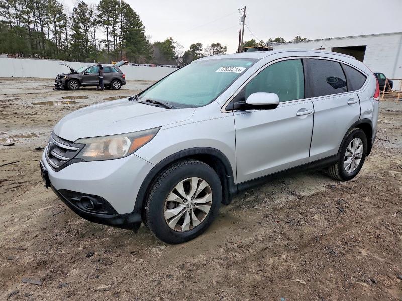HONDA CR-V EXL 2013 with VIN 2HKRM4H76DH623474 - Photo from auction