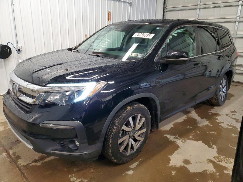 HONDA PILOT EXL 2020 with VIN 5FNYF6H51LB008828 - Photo from auction