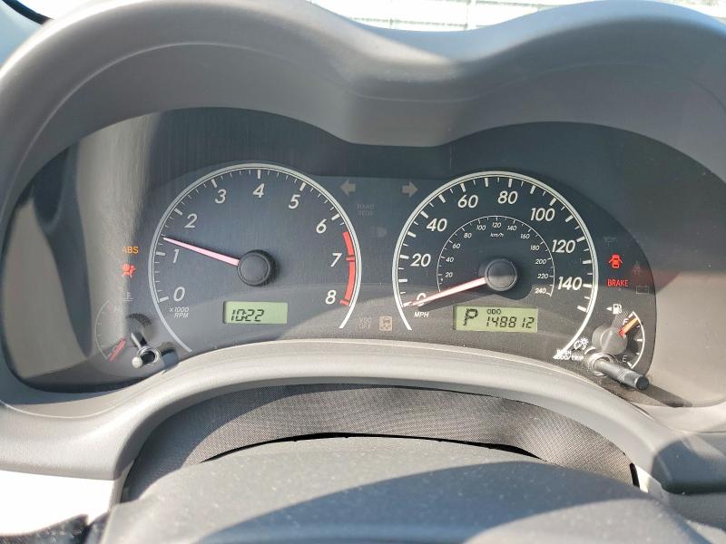 Photo 9 from auction – 2009 TOYOTA COROLLA BA with VIN JTDBL40E19J023491
