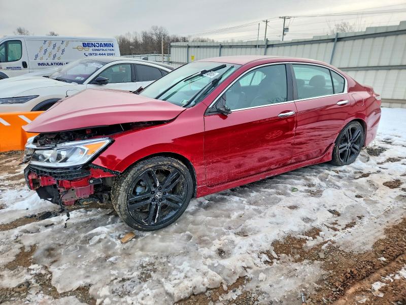 HONDA ACCORD 2017 with VIN 1HGCR2F13HA297934 - Photo from auction