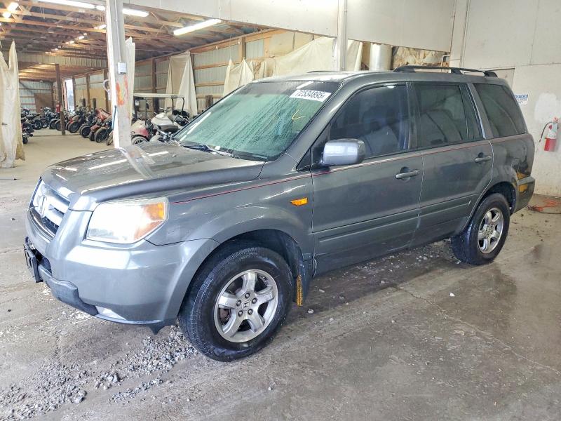 HONDA PILOT EXL 2007 with VIN 5FNYF285X7B040594 - Photo from auction