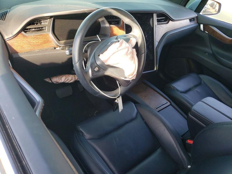Photo 8 from auction – 2021 TESLA MODEL X with VIN 5YJXCAE21MF324832