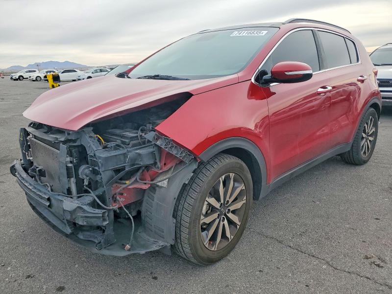 KIA SPORTAGE E 2019 with VIN KNDPN3AC2K7591789 - Photo from auction