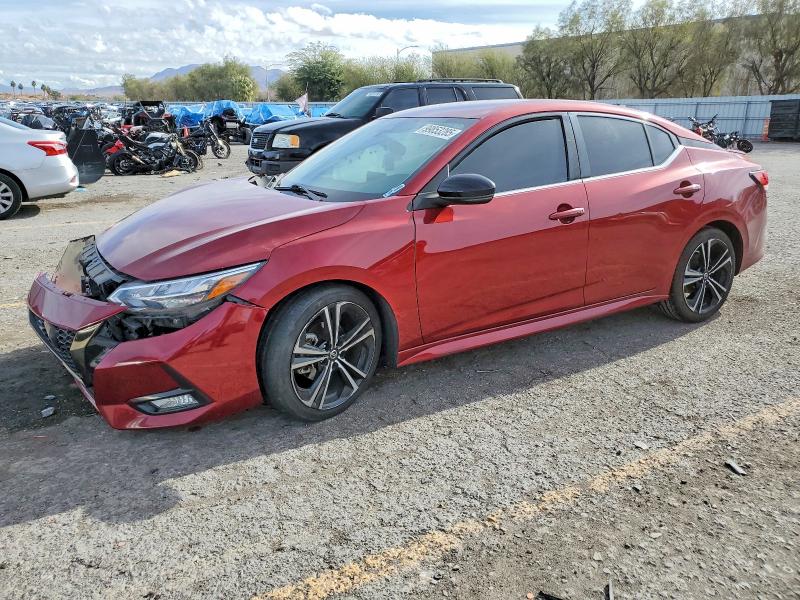 NISSAN SENTRA SR 2021 with VIN 3N1AB8DV5MY257561 - Photo from auction