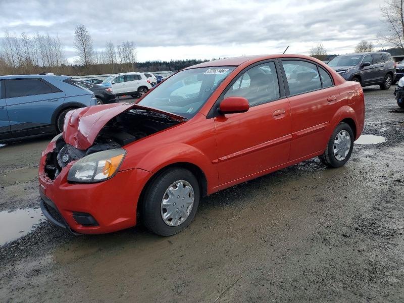 KIA RIO LX 2010 with VIN KNADH4A36A6643572 - Photo from auction