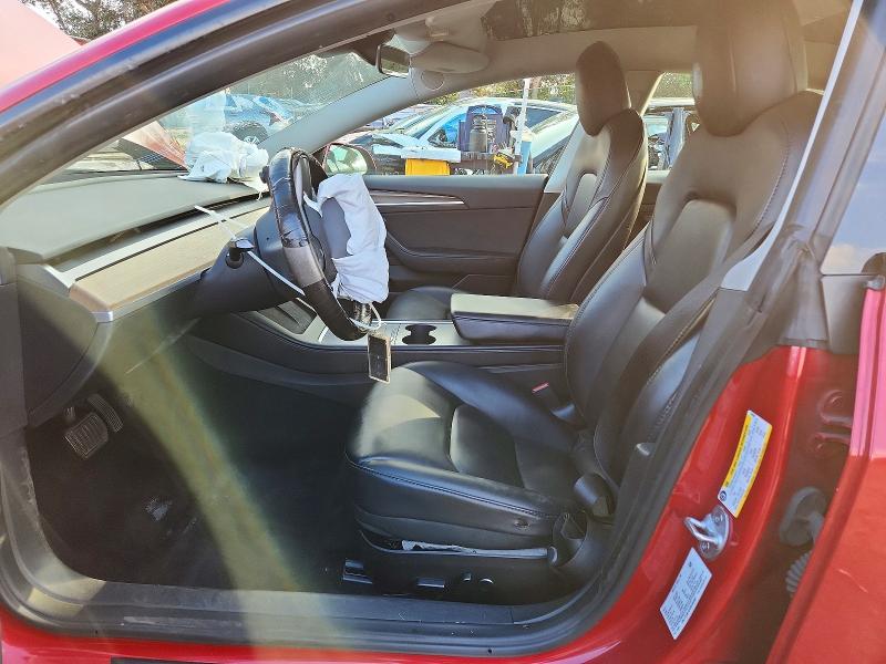 Photo 7 from auction – 2022 TESLA MODEL 3 with VIN 5YJ3E1EA3NF304602