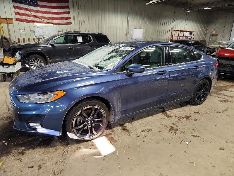 FORD FUSION SE 2019 with VIN 3FA6P0HD3KR128996 - Photo from auction