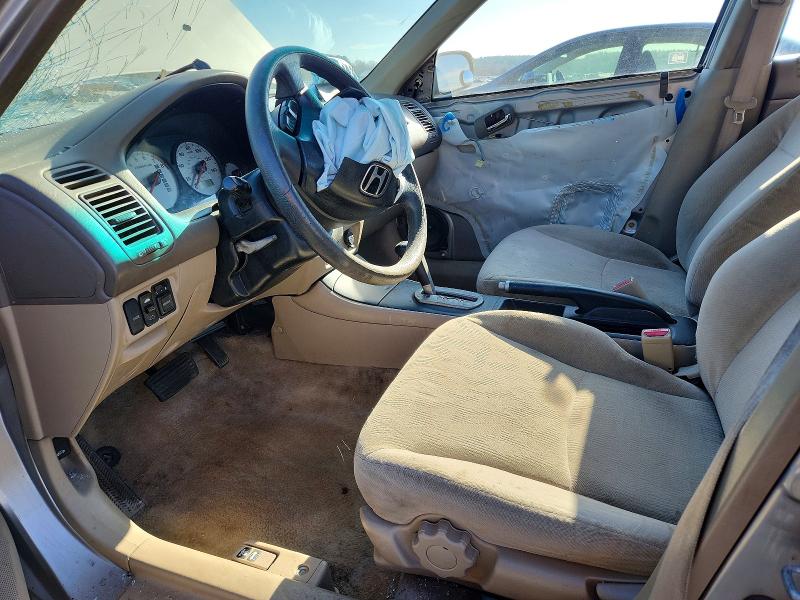 Photo 7 from auction – 2002 HONDA CIVIC LX with VIN 1HGES26752L053859