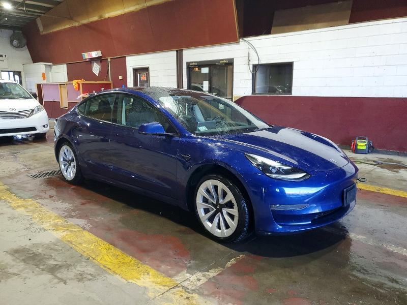 Photo 4 from auction – 2022 TESLA MODEL 3 with VIN 5YJ3E1EA1NF290327
