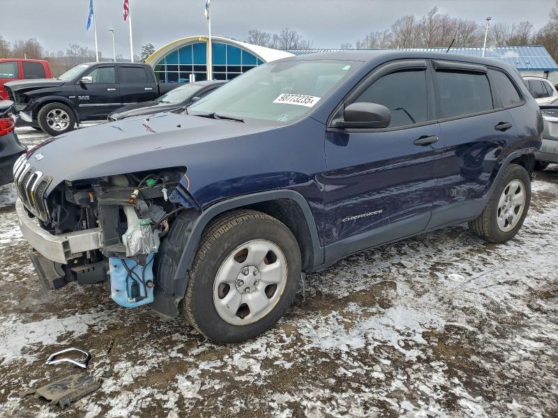 JEEP CHEROKEE S 2014 with VIN 1C4PJMABXEW192177 - Photo from auction