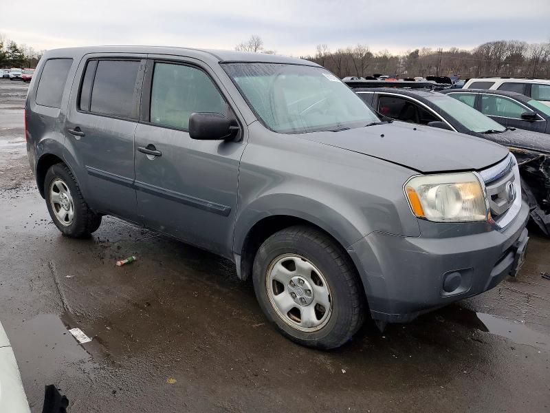 Photo 4 from auction – 2009 HONDA PILOT LX with VIN 5FNYF48219B013417