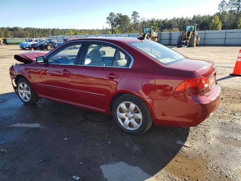 Photo 2 from auction – 2009 KIA OPTIMA with VIN KNAGE228295319315