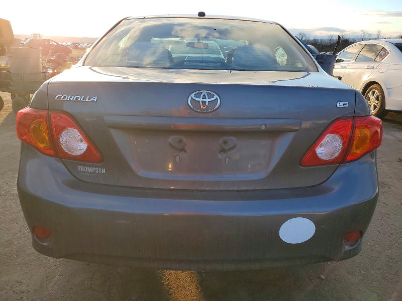 Photo 6 from auction – 2009 TOYOTA COROLLA BA with VIN 2T1BU40E49C169456