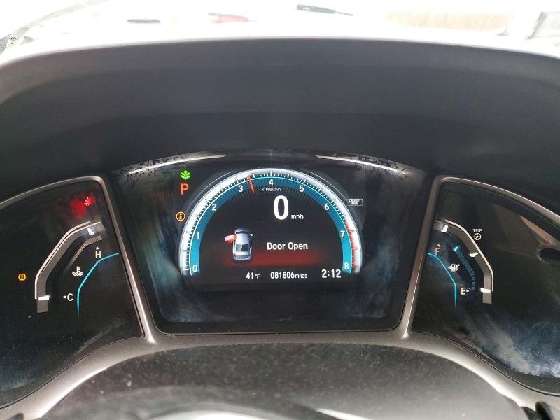 Photo 9 from auction – 2016 HONDA CIVIC with VIN 19XFC2F78GE085639