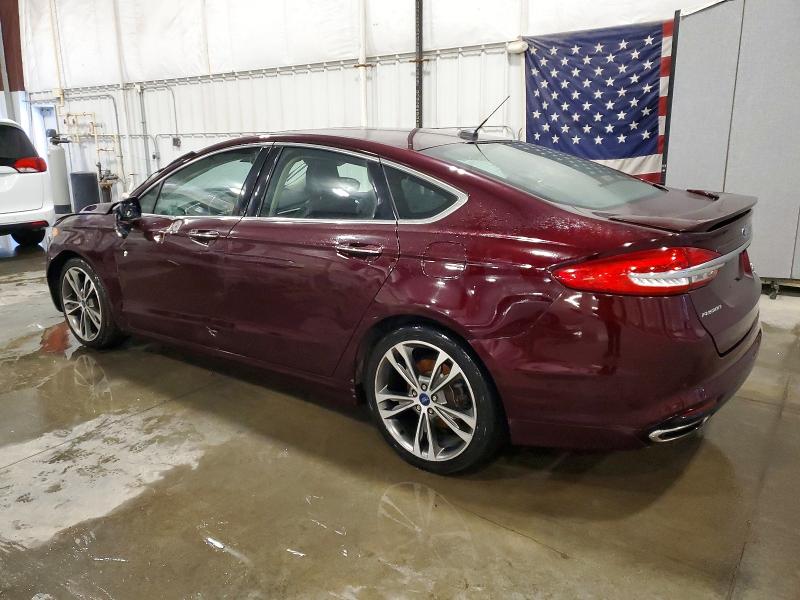 Photo 2 from auction – 2017 FORD FUSION with VIN 3FA6P0K90HR187159