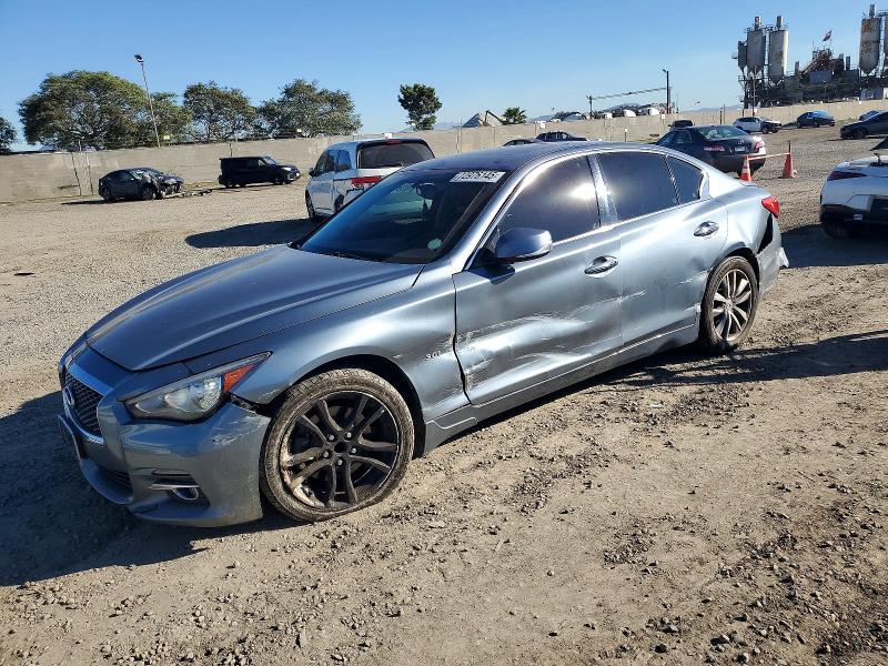 INFINITI Q50 PREMIU 2016 with VIN JN1EV7AP9GM302937 - Photo from auction