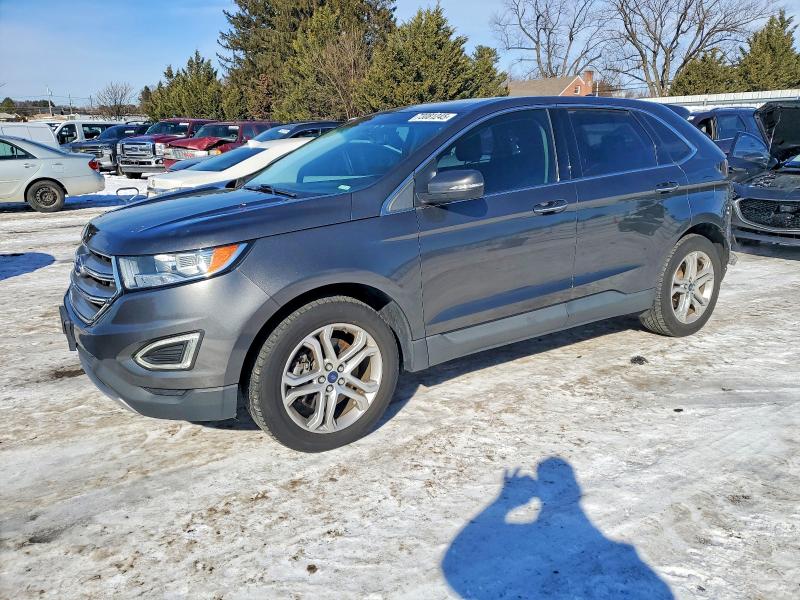 FORD EDGE TITAN 2018 with VIN 2FMPK4K83JBC02197 - Photo from auction