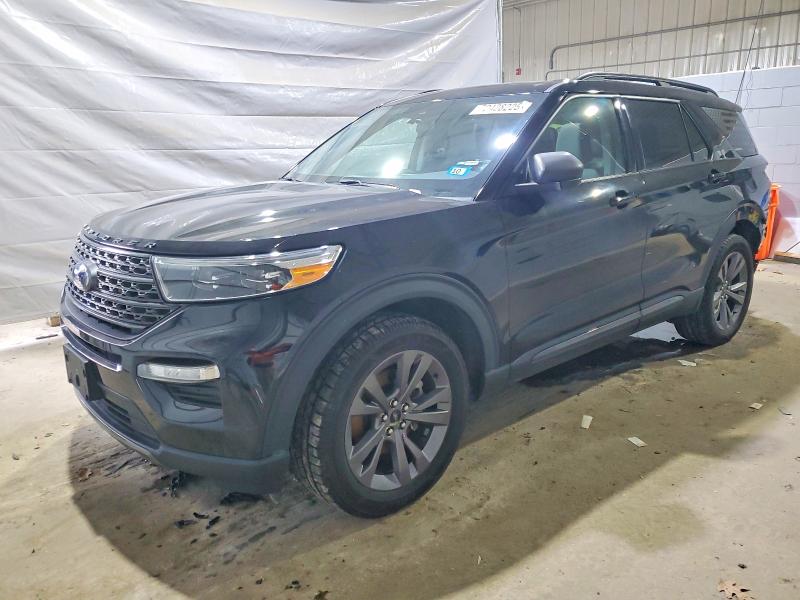 FORD EXPLORER 2021 with VIN 1FMSK8DHXMGC06419 - Photo from auction
