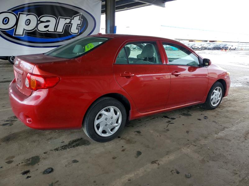 Photo 3 from auction – 2009 TOYOTA COROLLA BA with VIN JTDBL40E599043194