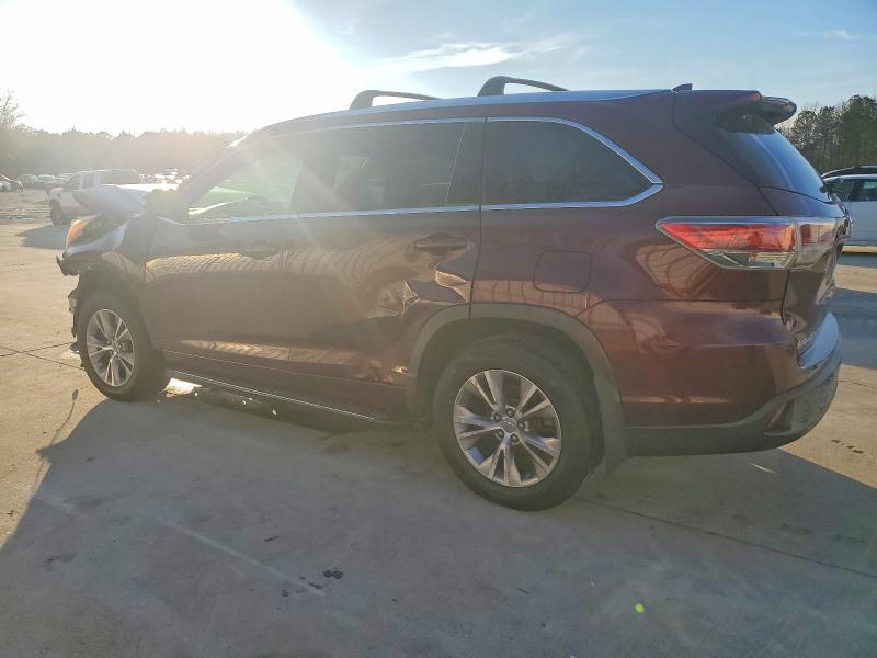 Photo 2 from auction – 2015 TOYOTA HIGHLANDER with VIN 5TDKKRFH3FS078945