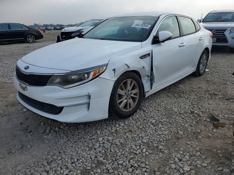 KIA OPTIMA 2018 with VIN 5XXGT4L34JG209261 - Photo from auction