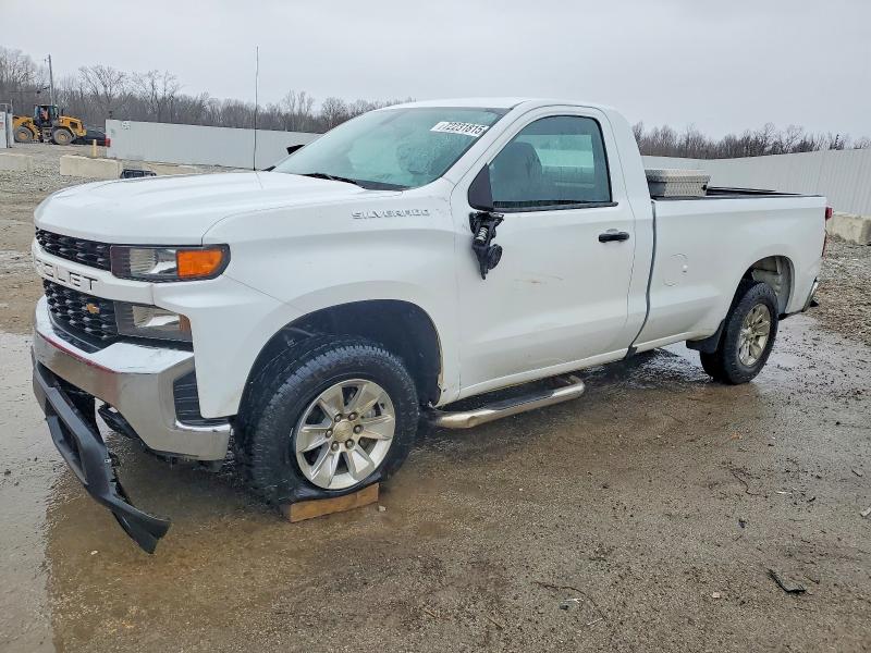 CHEVROLET SILVERADO 2021 with VIN 3GCNWAEF6MG418989 - Photo from auction