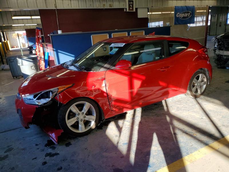 HYUNDAI VELOSTER 2013 with VIN KMHTC6AD3DU175507 - Photo from auction