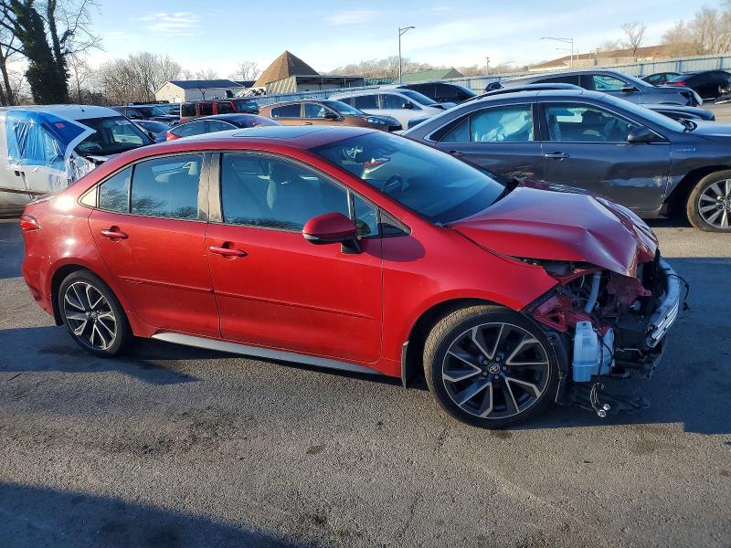 TOYOTA COROLLA SE 2020 with VIN 5YFP4RCE1LP047658 - Photo from auction