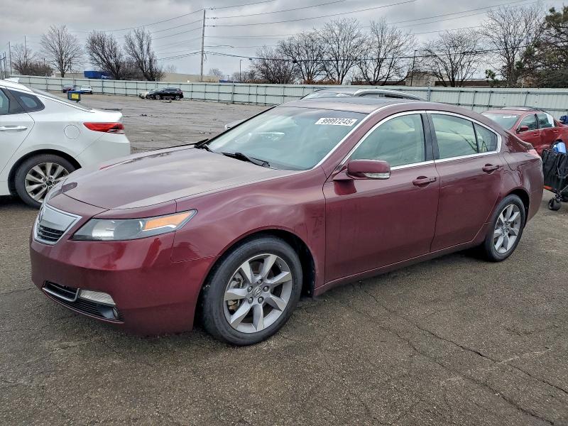 ACURA TL 2012 with VIN 19UUA8F5XCA021700 - Photo from auction