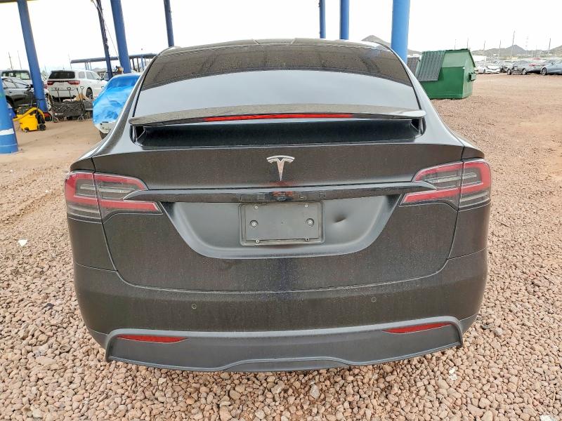 Photo 6 from auction – 2022 TESLA MODEL X with VIN 7SAXCAE58NF363626