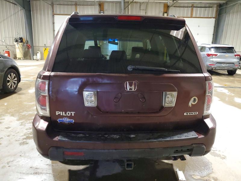 Photo 6 from auction – 2007 HONDA PILOT EXL with VIN 2HKYF18537H515191