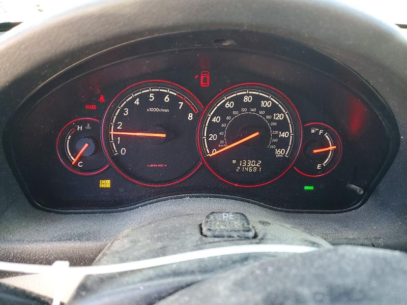 Photo 9 from auction – 2006 SUBARU LEGACY with VIN 4S3BL676966208431