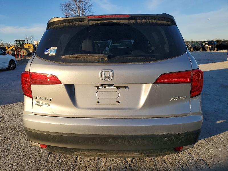 Photo 6 from auction – 2018 HONDA PILOT LX with VIN 5FNYF6H17JB044694