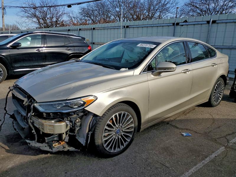 FORD FUSION SE 2017 with VIN 3FA6P0T98HR253858 - Photo from auction