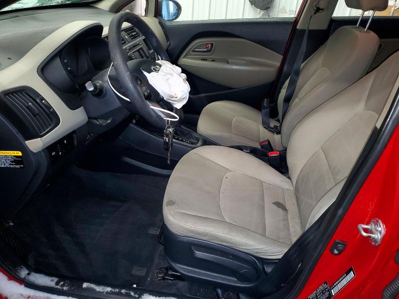 Photo 7 from auction – 2014 KIA RIO LX with VIN KNADM5A33E6415228