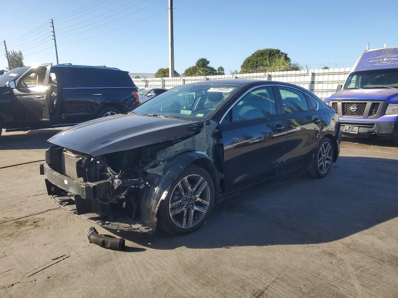 KIA FORTE EX 2021 with VIN 3KPF54AD6ME282906 - Photo from auction