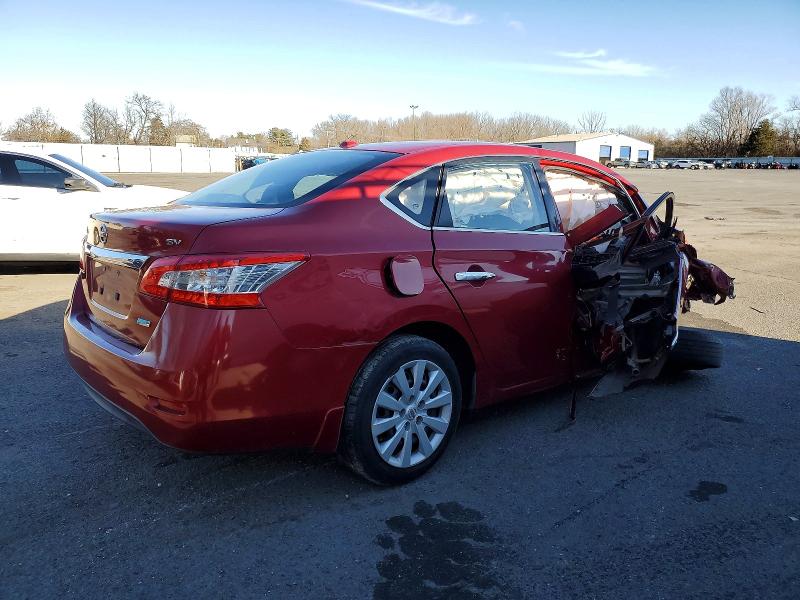 Photo 3 from auction – 2013 NISSAN SENTRA S with VIN 3N1AB7AP9DL625074