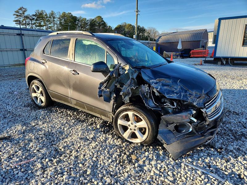Photo 4 from auction – 2016 CHEVROLET TRAX LTZ with VIN 3GNCJRSBXGL189578