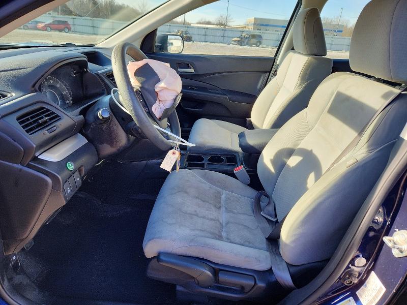 Photo 7 from auction – 2015 HONDA CR-V LX with VIN 5J6RM4H37FL124592