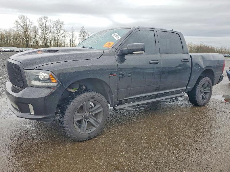 RAM 1500 SPORT 2018 with VIN 1C6RR7MT6JS130212 - Photo from auction