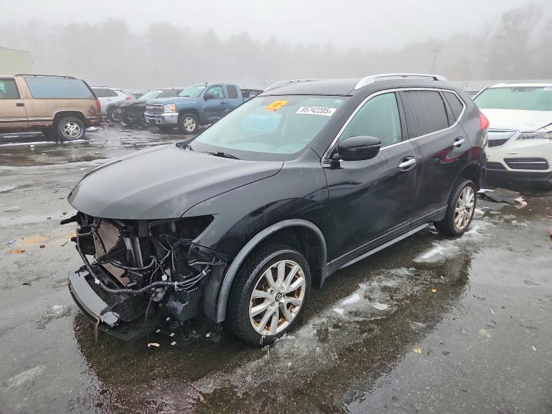 NISSAN ROGUE S 2017 with VIN KNMAT2MV2HP606884 - Photo from auction